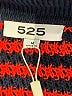 525 America 100% Cotton Stripes Orange Pullover Sweater Size M - photo 7