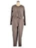 Zella Solid Brown Jumpsuit Size XL - photo 1