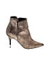 Linea Paolo Metallic Gold Ankle Boots Size 6 - photo 1