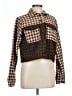 Gilded Intent Houndstooth Brown Jacket Size L - photo 1