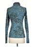 Peruvian Connection Teal Long Sleeve Turtleneck Size S - photo 2