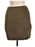 Missguided Solid Brown Tan Casual Skirt Size 4 - photo 2