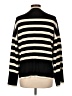 TRUTH BY REPUBLIC Stripes Black Pullover Sweater Size L - photo 2