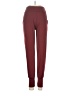 ShoSho Solid Burgundy Track Pants Size S - photo 1