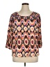 Chico's Orange 3/4 Sleeve Blouse Size XL (3) - photo 1