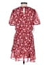 B. Darlin 100% Polyester Paisley Red Casual Dress Size 0 - photo 2