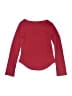 Basic Editions Red Long Sleeve Top Size 7 - 8 - photo 2