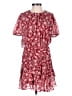 B. Darlin 100% Polyester Paisley Red Casual Dress Size 0 - photo 1