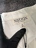NATION LTD 100% Pima Cotton Ivory Jacket Size M - photo 6