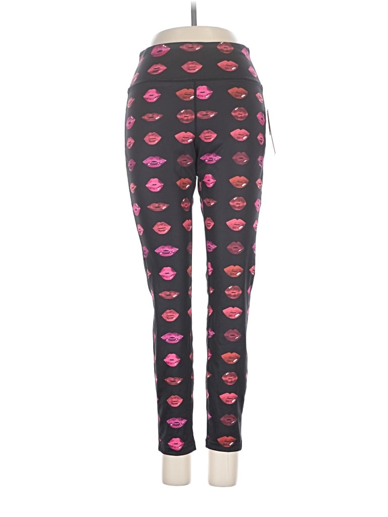 Pre-owned Pam & Gela Leggings In Pink