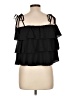 Kirundo 100% Polyester Black Tank Top Size L - photo 2