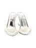 Good American White Sandals Size 8 - photo 2