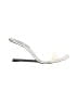 Good American White Sandals Size 8 - photo 1