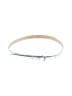 J.Crew 100% Leather White Leather Belt Size S - photo 1