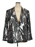 INC International Concepts Metallic Silver Blazer Size XXL - photo 1