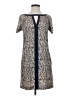 Armani Exchange Animal Print Gray Casual Dress Size 2 - photo 1