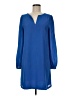 Tinley Road 100% Polyester Solid Blue Casual Dress Size M - photo 1