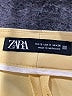 Zara Yellow Casual Pants Size S - photo 7
