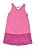 Lands' End 100% Baumwolle Color Block Pink Dress Size 7 - 8 - photo 1