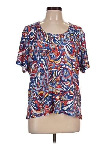 Cathy Daniels Short Sleeve Blouse (view 1)