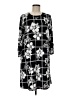 Apt. 9 Black Casual Dress Size M - photo 1