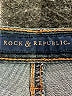 Rock & Republic Solid Blue Jeans Size 10 - photo 7