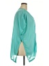 Unbranded 100% Polyester Teal Cardigan Size XXL (estimated) - photo 4