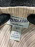Pendleton Tan Ivory Long Sleeve Silk Top Size L - photo 7