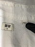 Uniqlo 100% Cotton Solid White Long Sleeve Button-Down Shirt Size XL - photo 7