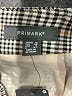 Primark Houndstooth Gray Black Casual Skirt Size 6 - photo 4