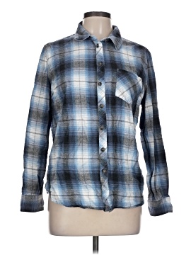 Blue Mountain Long Sleeve Button Down Shirt