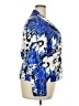 Kasper Print Blue Blazer Size 18 - photo 4