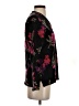 Appleseeds Floral Black Pullover Sweater Size S - photo 4