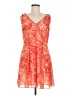 Cynthia Steffe 100% Polyester Paisley Orange Cocktail Dress Size 6 - photo 1