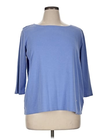 Coldwater Creek 3/4 Sleeve Top (view 1)