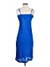 MICHAEL Michael Kors 100% Polyester Solid Blue Cocktail Dress Size 2 - photo 2