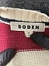 Boden 100% Cotton Stripes Burgundy Pullover Sweater Size XS - photo 7