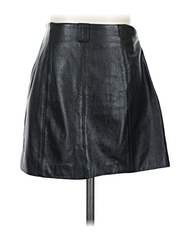 Wilsons Leather Faux Leather Skirt (view 2)