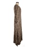 Assorted Brands Paisley Brown Casual Dress Size 6 - photo 4