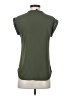 J.Crew 100% Polyester Green Short Sleeve Top Size 0 - photo 2