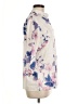 Unbranded Floral Ivory 3/4 Sleeve Blouse Size M - photo 4