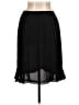 Unbranded 100% Polyester Solid Black Formal Skirt Size 12 - photo 1