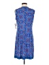 Sandra Darren Print Blue Casual Dress Size M - photo 2