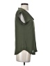 J.Crew 100% Polyester Green Short Sleeve Top Size 0 - photo 4