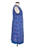 Sandra Darren Print Blue Casual Dress Size M - photo 4