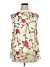 Unbranded 100% Polyester Ivory Sleeveless Blouse Size 0X - photo 1