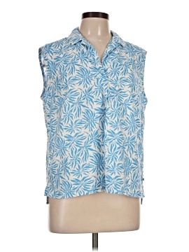 Eddie Bauer Sleeveless Button Down Shirt