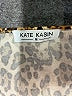 Kate Kasin Animal Print Brown Cocktail Dress Size M - photo 7