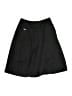 Viodia Solid Black Casual Skirt Size S - photo 1