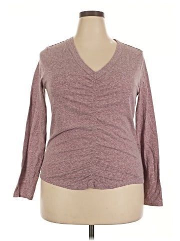 Ann Taylor LOFT 3/4 Sleeve T-Shirt (view 1)